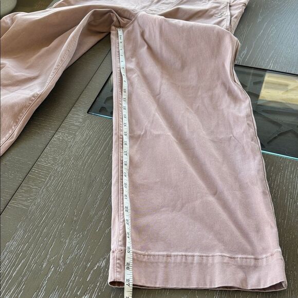 SPANX Stretch Twill Cropped Wide Leg Pants Blush Pink Casual Women’s Size 1X EUC - Picture 6 of 15
